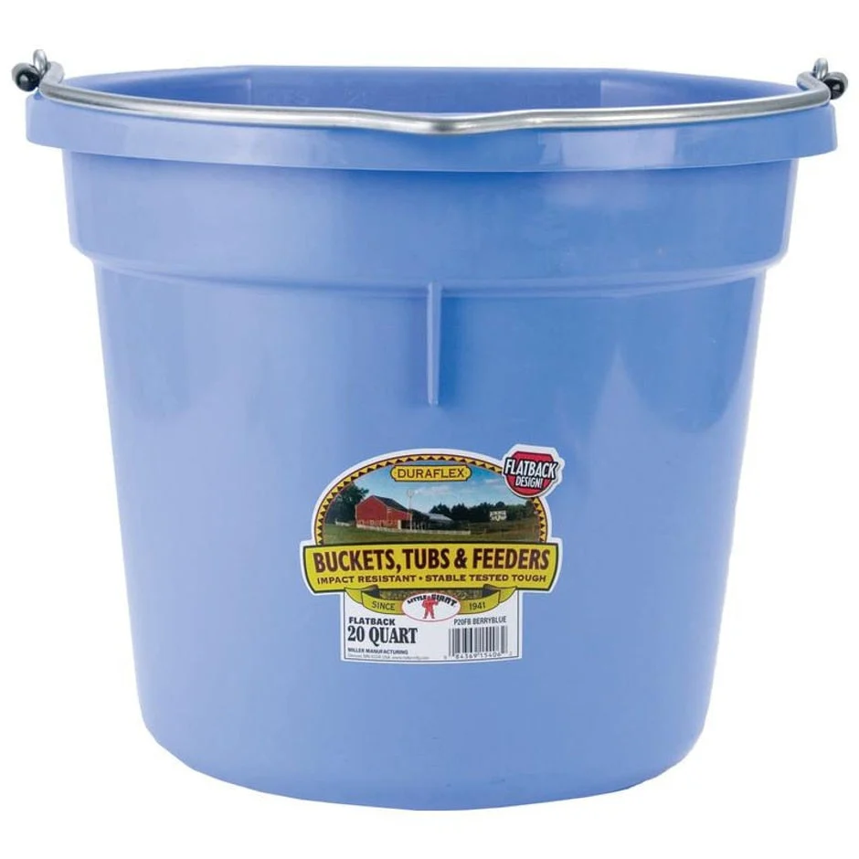 Little Giant 20 Quart Flat Back Bucket - Image 3