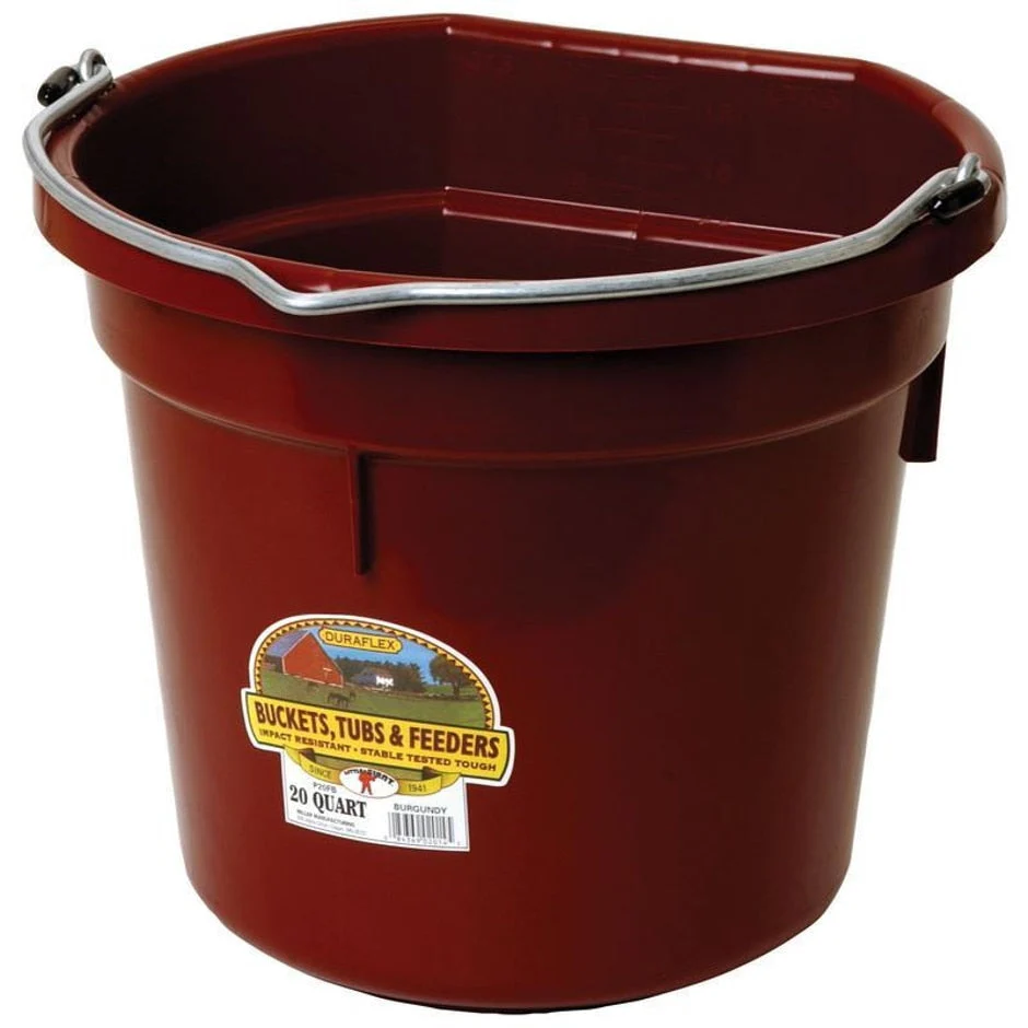 Little Giant 20 Quart Flat Back Bucket - Image 4