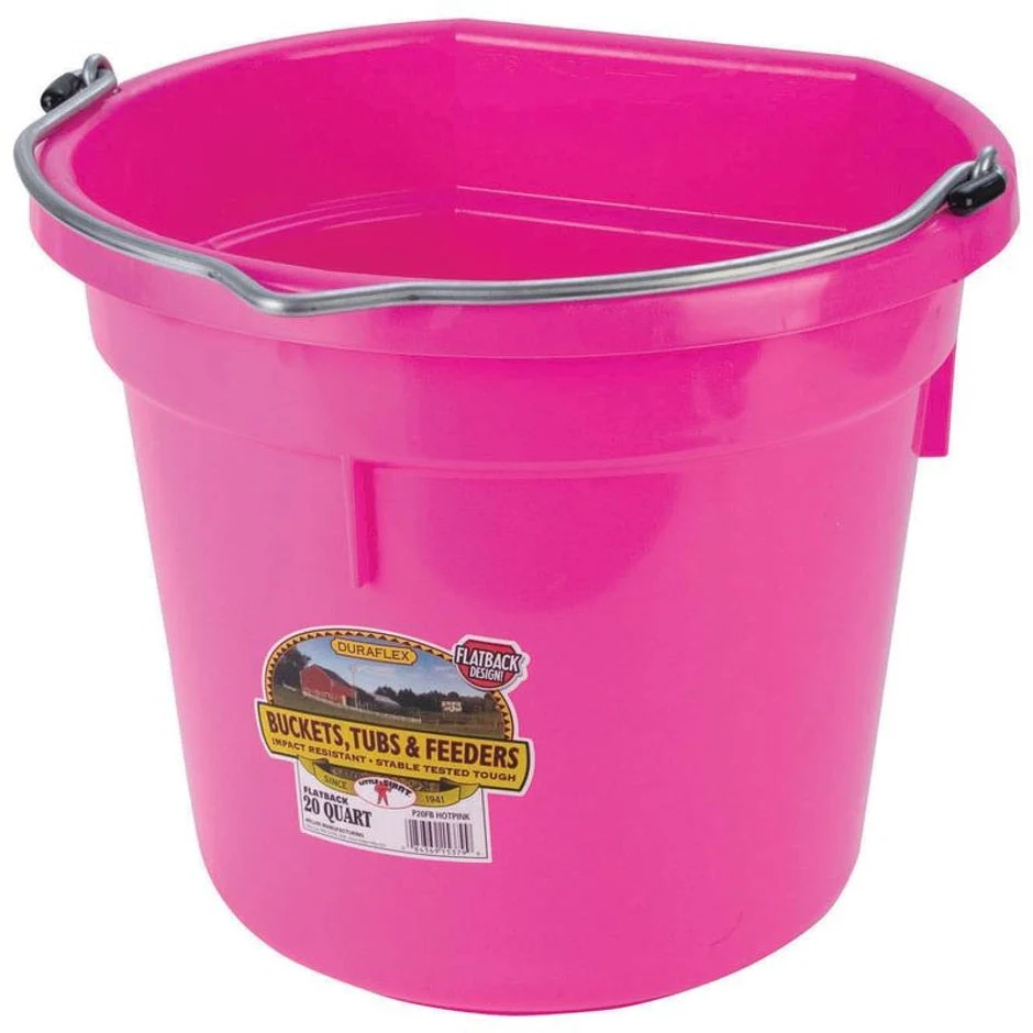 Little Giant 20 Quart Flat Back Bucket - Image 7