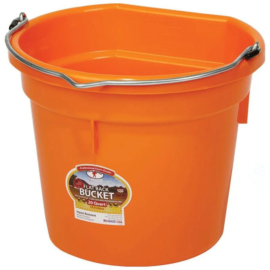 Little Giant 20 Quart Flat Back Bucket - Image 8