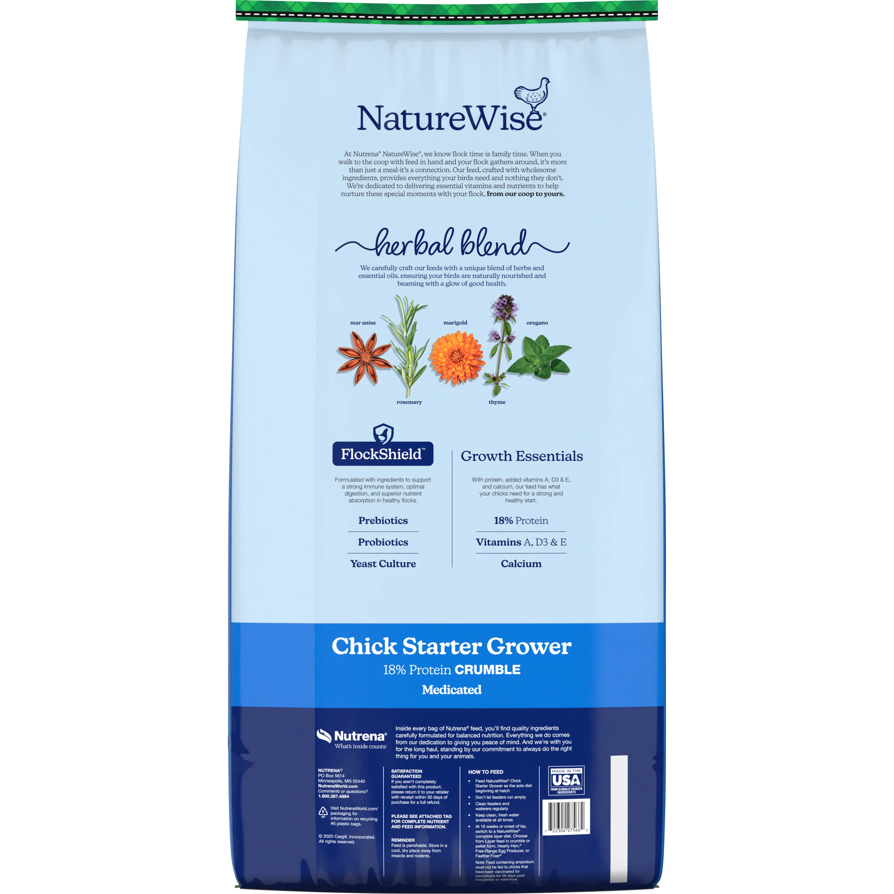 NatureWise® Chick Starter Grower 18% Protein Crumble Medicated - Image 4